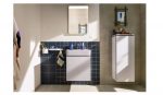 hansgrohe Xanuia Q Handwaschbecken 500/390 mit Hahnloch und Überlauf, weiß – Bild 3