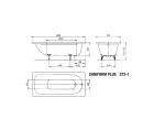 Kaldewei SANIFORM PLUS Mod. 372-1 Badewanne 160 x 75 cm – Bild 3