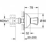 GROHE Costa UP-Ventil Oberbau – Bild 2