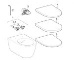 Geberit iCon Set Wand-WC Tiefspüler, geschlossene Form, Rimfree, mit WC-Sitz – Bild 4