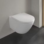 Villeroy & Boch Subway 3.0 Tiefspül-WC spülrandlos, wandhängend, TwistFlush, mit WC-Sitz 8M42S1, Combi-Pack – Bild 3