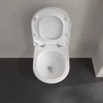 Villeroy & Boch Subway 3.0 Tiefspül-WC spülrandlos, wandhängend, TwistFlush, mit WC-Sitz 8M42S1, Combi-Pack – Bild 2