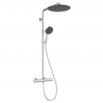 hansgrohe Raindance Alive S Puro Duschsystem 300 rund, 1 Strahlart wassersparend, mit Ecostat Element