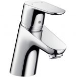 hansgrohe Focus Einhebel-Waschtischmischer 100 mit Zugstangen-Ablaufgarnitur