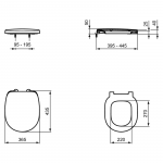 Ideal Standard Connect WC-Sitz mit Softclosing – Bild 4
