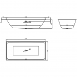 Bette Loft Rechteckbadewanne 190 x 90 cm – Bild 3