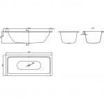 Bette Free Badewanne 180 x 80 cm – Bild 3