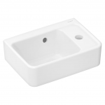 hansgrohe Xanuia Q Handwaschbecken 360/250 mit Hahnloch und Überlauf