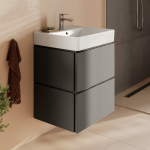 hansgrohe Xilesa E Waschtischunterschrank 53 cm mit 2 Auszügen