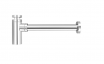 sanibel Designsiphon rund DN32 (11/4") verchromt