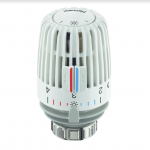 IMI Heimeier Thermostat-Kopf K, mit eingebautem Fühler, Weiß